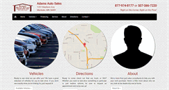 Desktop Screenshot of adamsautomankato.com